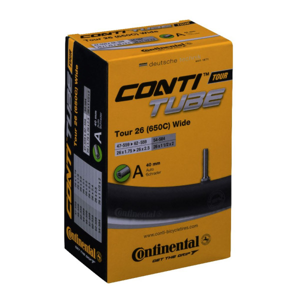 Continental Tour 26" Wide Inner Tube | AV 40mm