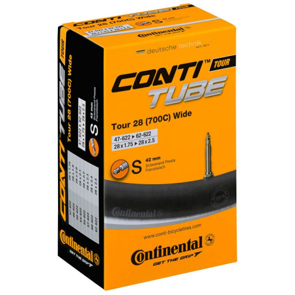 Continental Tour 28" Wide Inner Tube | SV 42mm