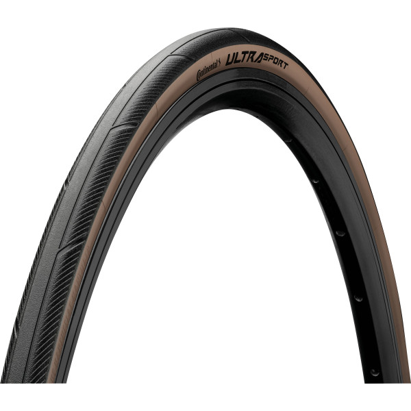 Continental Ultra Sport III 28" Wire Tire | Black - Brown