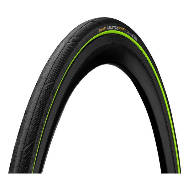 Continental Ultra Sport III 28" Folding Tire | Black - Green