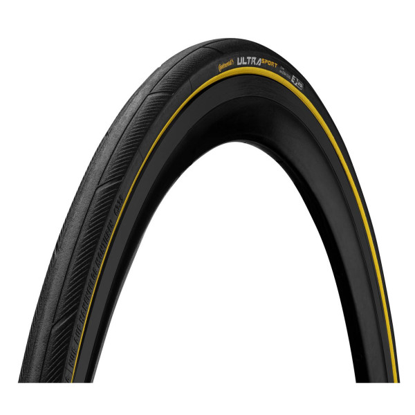 Continental Ultra Sport III 28" Folding Tire | Black - Yellow
