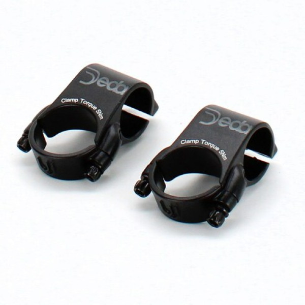 Deda Parabolica/Fastblack2 Ø31.6mm Clamp, 2 Pieces