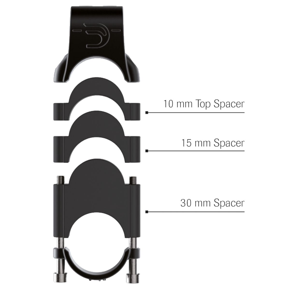 Deda Parabolica/Fastblack tarpinės aerobarams pakelti Deda Parabolica/Fastblack tarpinės aerobarams pakelti