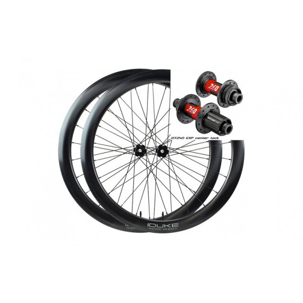 Duke 700c Baccara ULTRA 48C SLS2 Disc Wheelset | DT 240 JB Shimano 11S