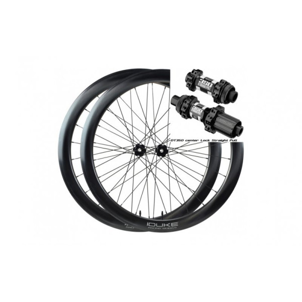 Duke 700c Baccara ULTRA 48C SLS2 Disc ratų komplektas / DT 350 SP Shimano 11S