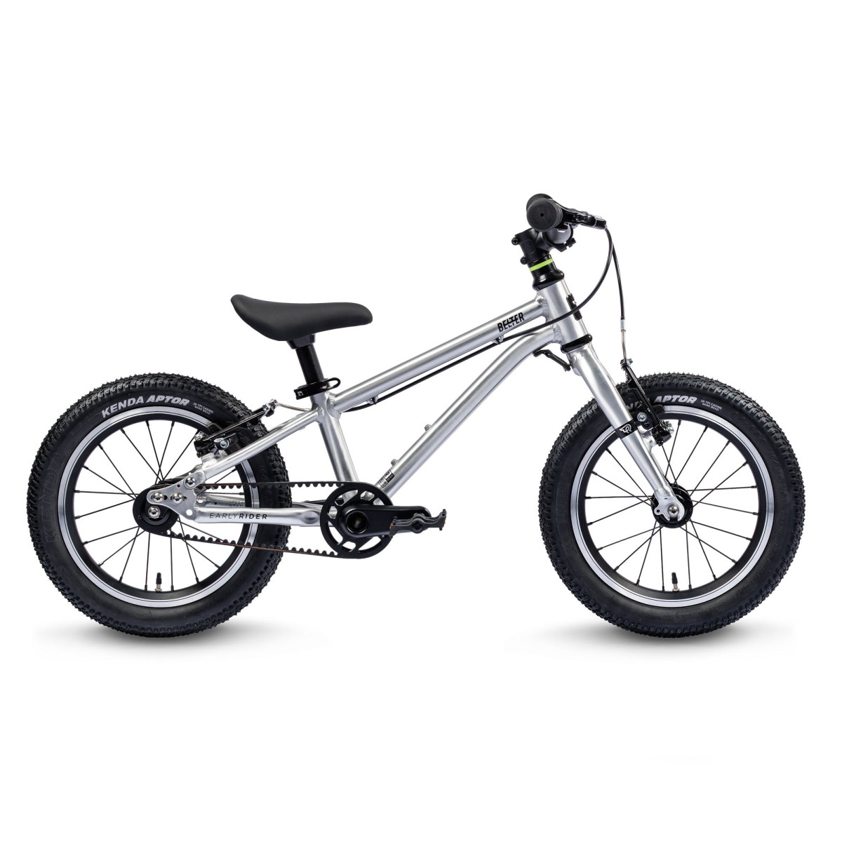 Early Rider Belter 14" Kids Bike | Brushed Aluminium