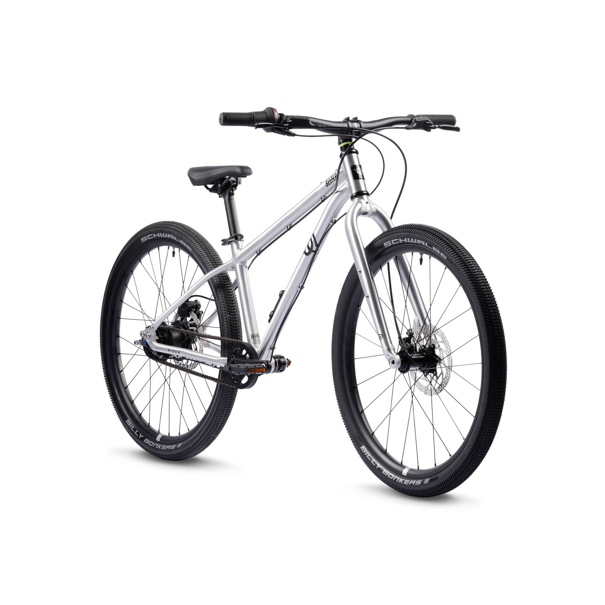 Early Rider Belter 24" vaikiškas dviratis | Brushed Aluminium