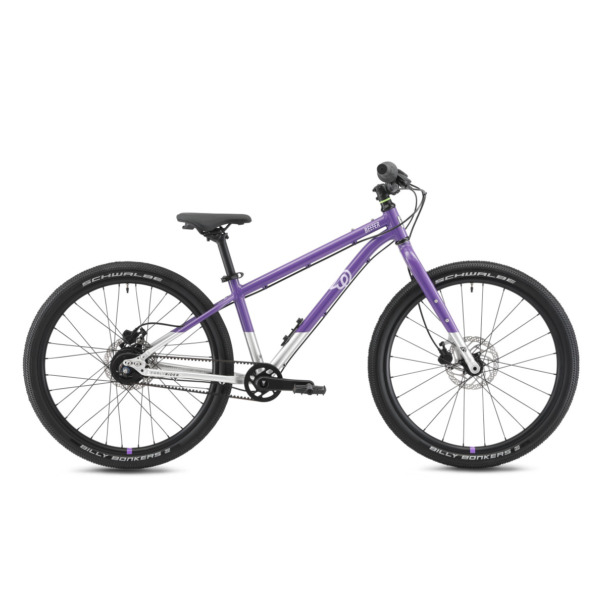 Early Rider Belter 24" vaikiškas dviratis | Electric Purple - Brushed