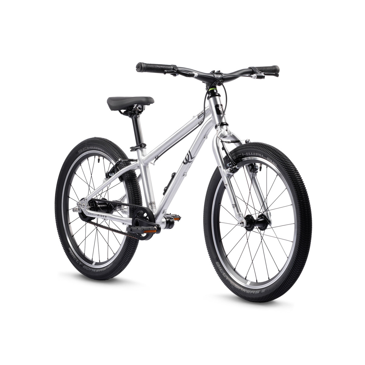 Early Rider Belter Auto 20" vaikiškas dviratis | Brushed Aluminium