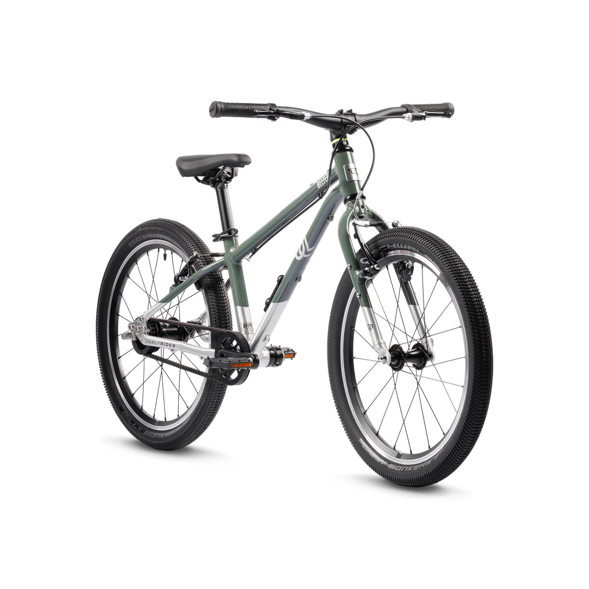 Early Rider Belter Auto 20" vaikiškas dviratis | Forest Green - Brushed