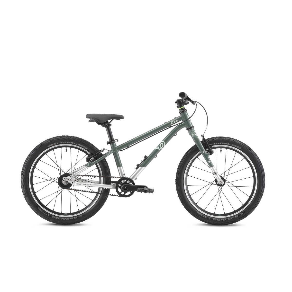 Early Rider Belter Auto 20" vaikiškas dviratis | Forest Green - Brushed