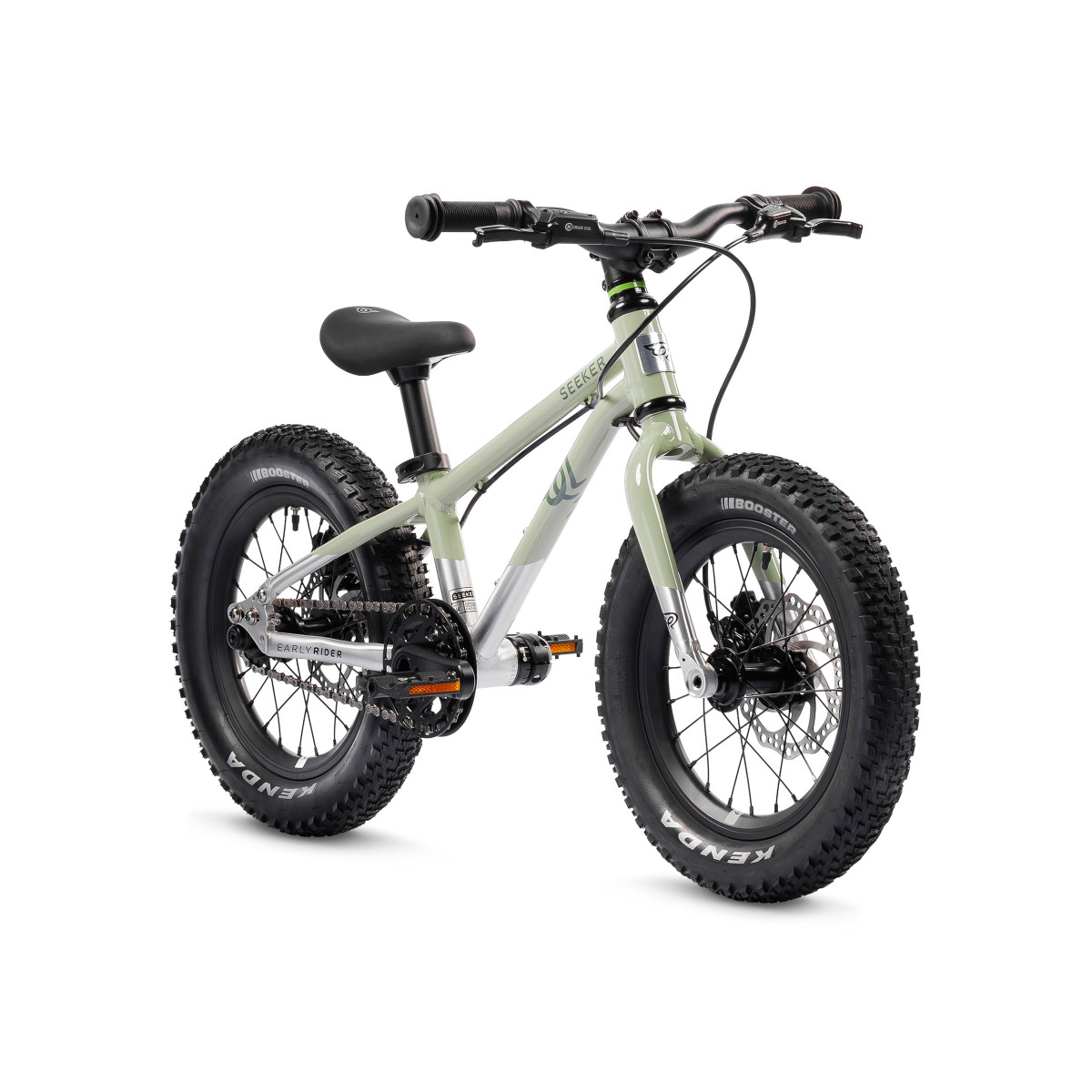 Early Rider Seeker 14" vaikiškas dviratis | Sage Green - Brushed