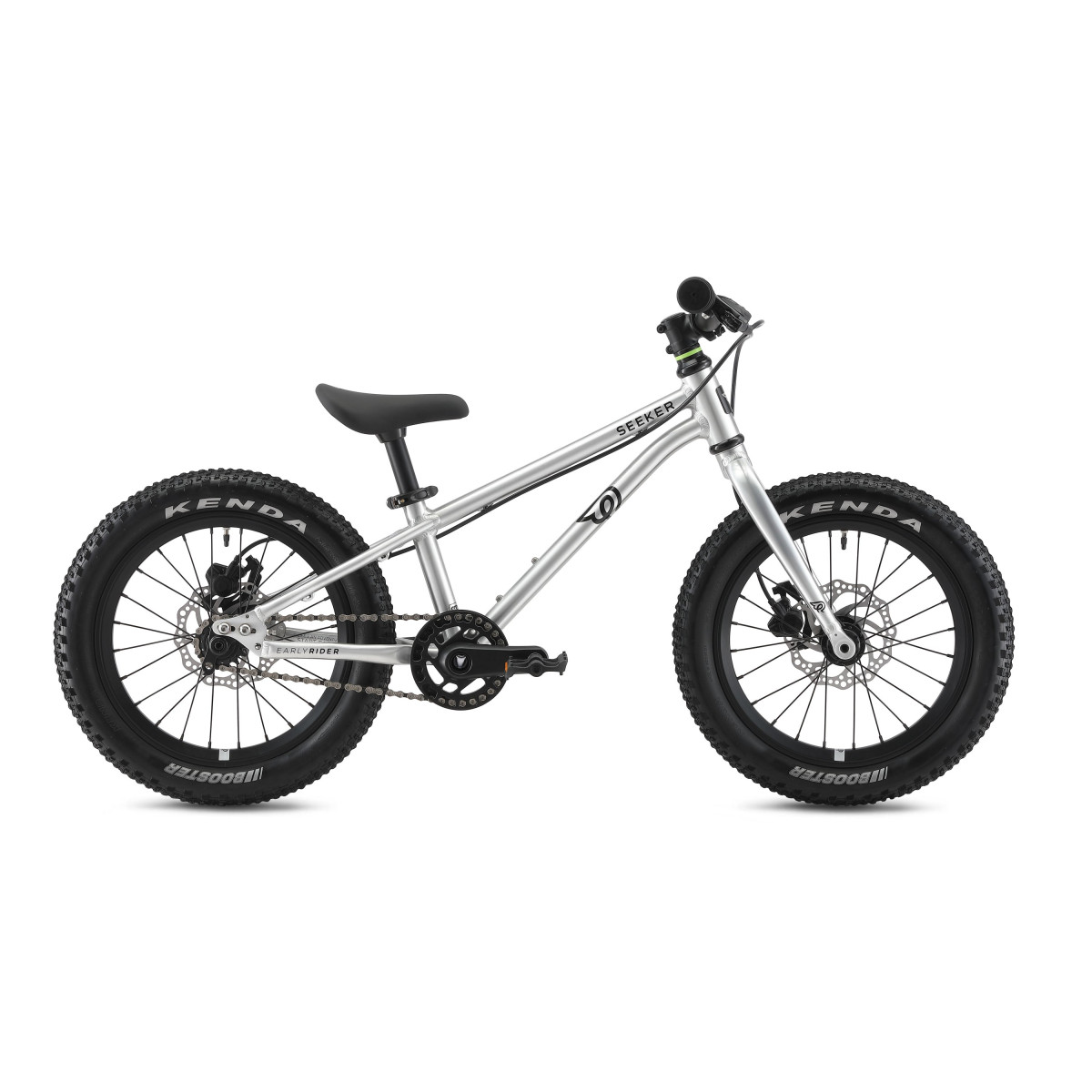 Early Rider Seeker 16" Kids Bike | Brushed Aluminium