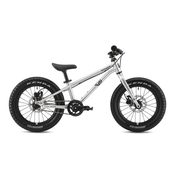 Early Rider Seeker 16" vaikiškas dviratis | Brushed Aluminium