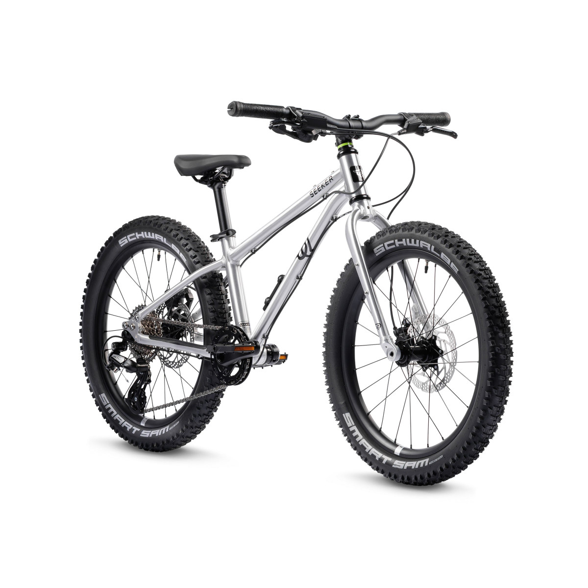 Early Rider Seeker 20" vaikiškas dviratis | Brushed Aluminium
