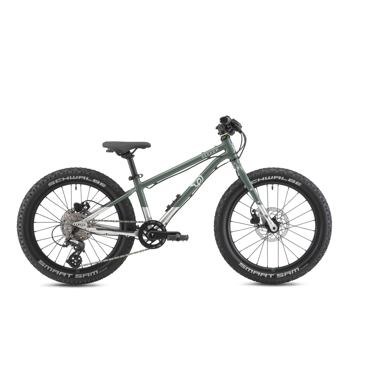 Early Rider Seeker 20" vaikiškas dviratis | Forest Green - Brushed