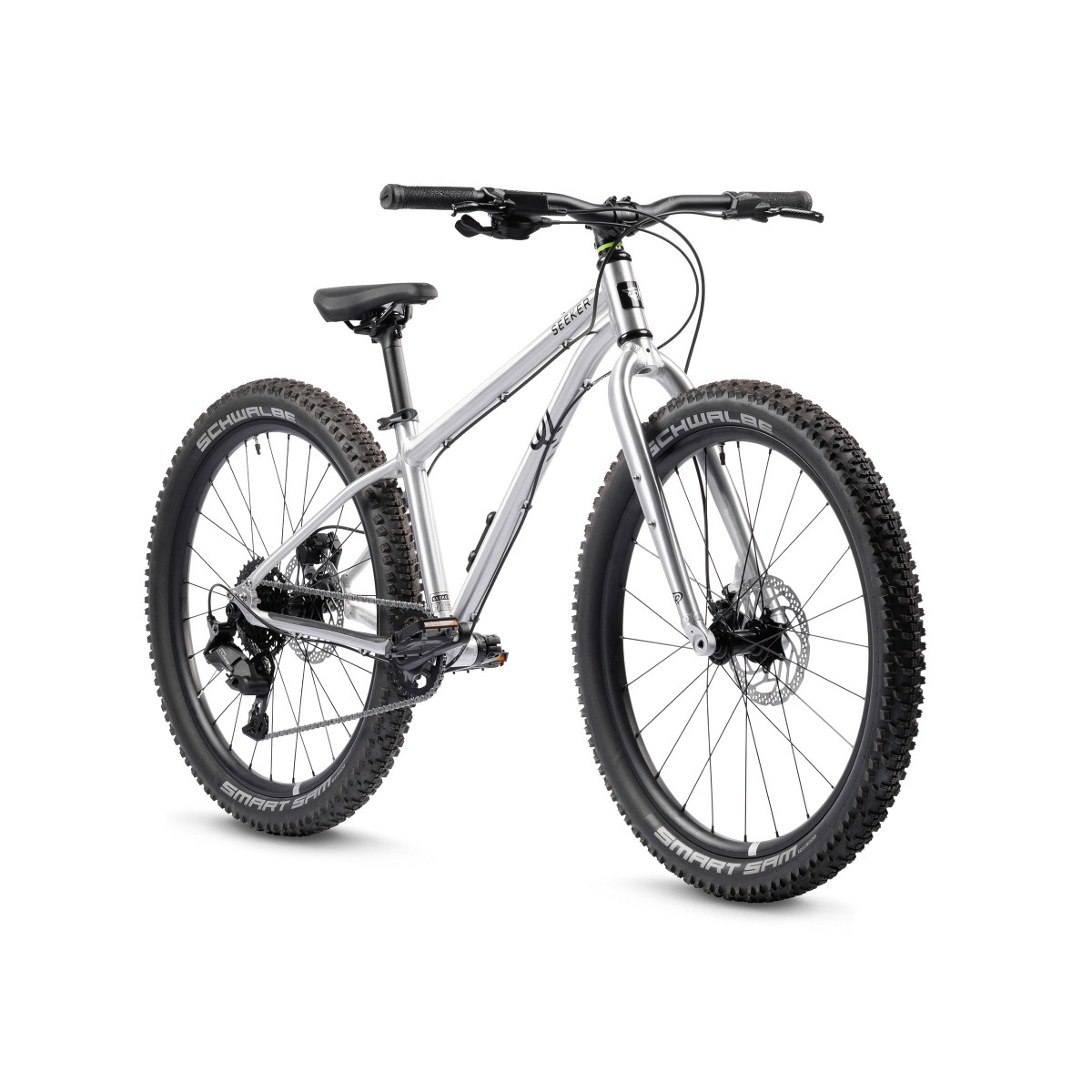 Early Rider Seeker 24" vaikiškas dviratis | Brushed Aluminium