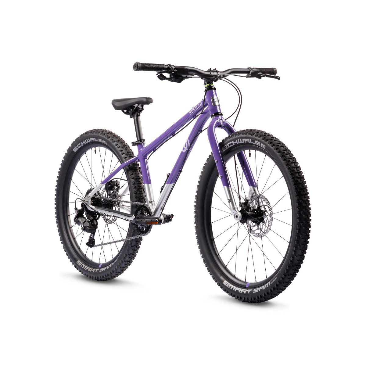 Early Rider Seeker 24" vaikiškas dviratis | Electric Purple - Brushed