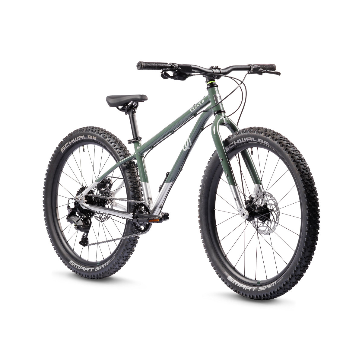 Early Rider Seeker 24" vaikiškas dviratis | Forest Green - Brushed