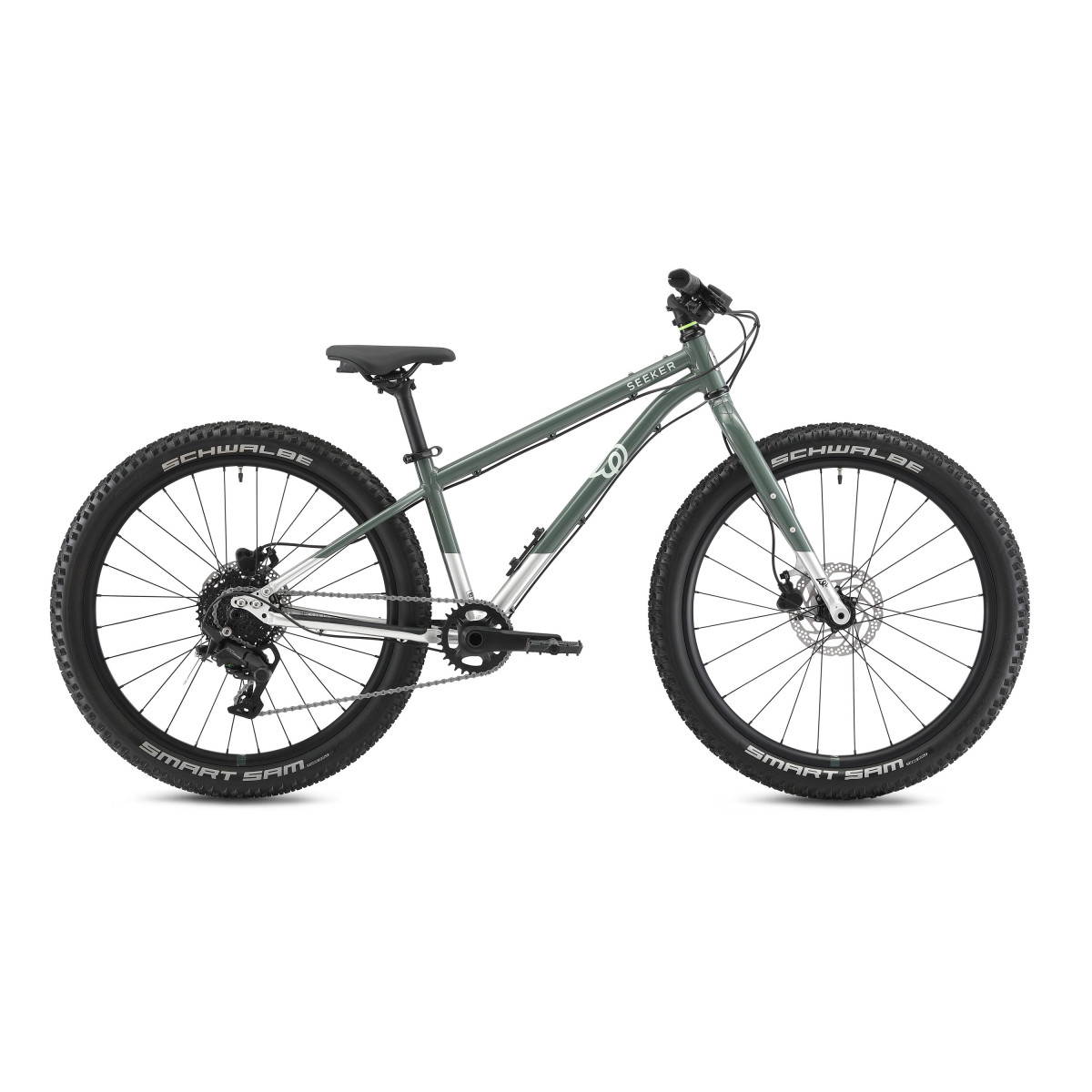 Early Rider Seeker 24" vaikiškas dviratis | Forest Green - Brushed