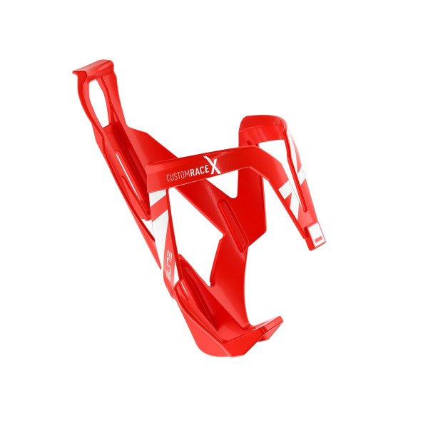 Elite Custom Race X gertuvės laikiklis | Red Glossy - White Graphic