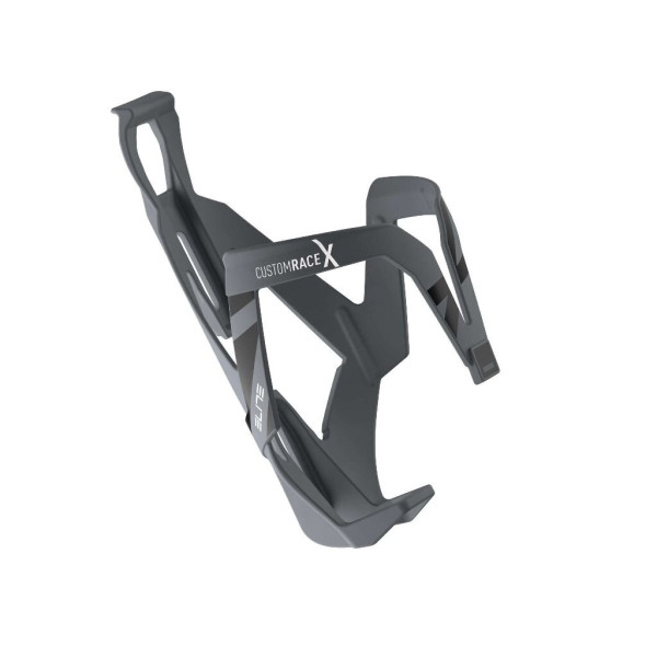 Elite Custom Race X Bottle Cage | Grey Skin - Black Graphic