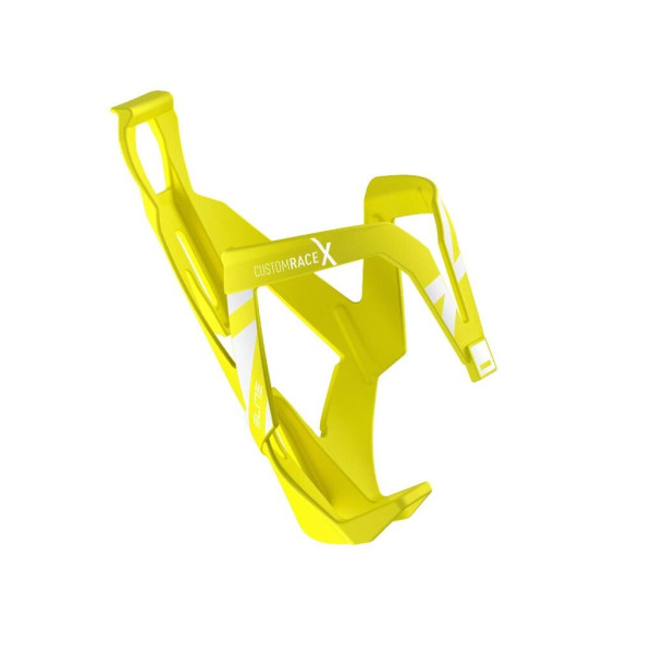 Elite Custom Race X Bottle Cage | Yellow Flue - Yellow Graphic