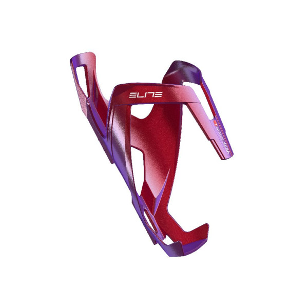 Elite Vico Glam Bottle Cage | Metal Red White Graphic