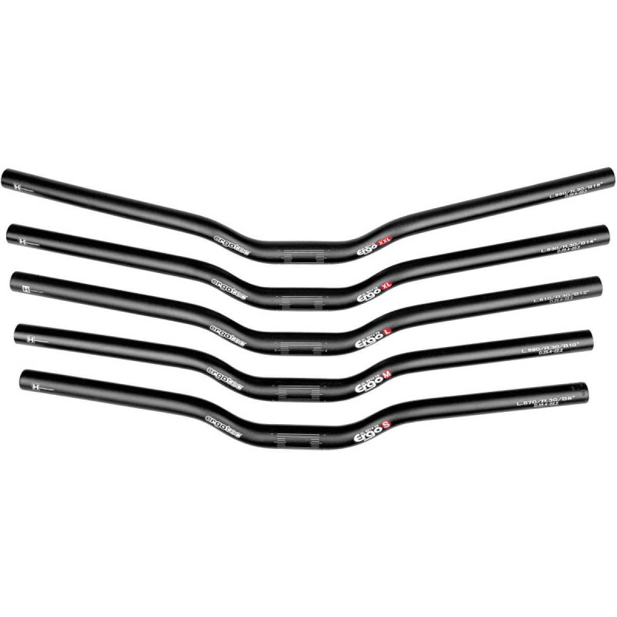 Ergotec Ergo XXL Handlebar | 31.8x700mm Ergotec Ergo XXL Handlebar | 31.8x700mm
