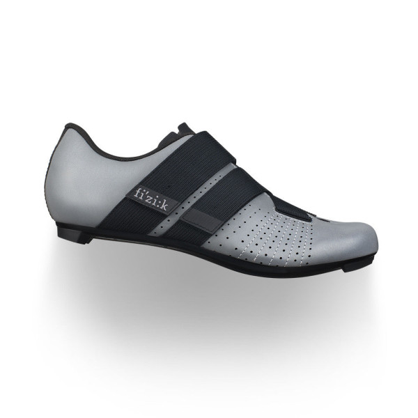 Fizik Tempo Powerstrap R5 Road Shoes | Grey - Black