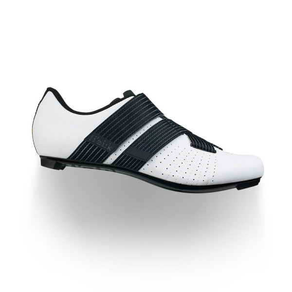 Fizik Tempo Powerstrap R5 Road Shoes | White - Black