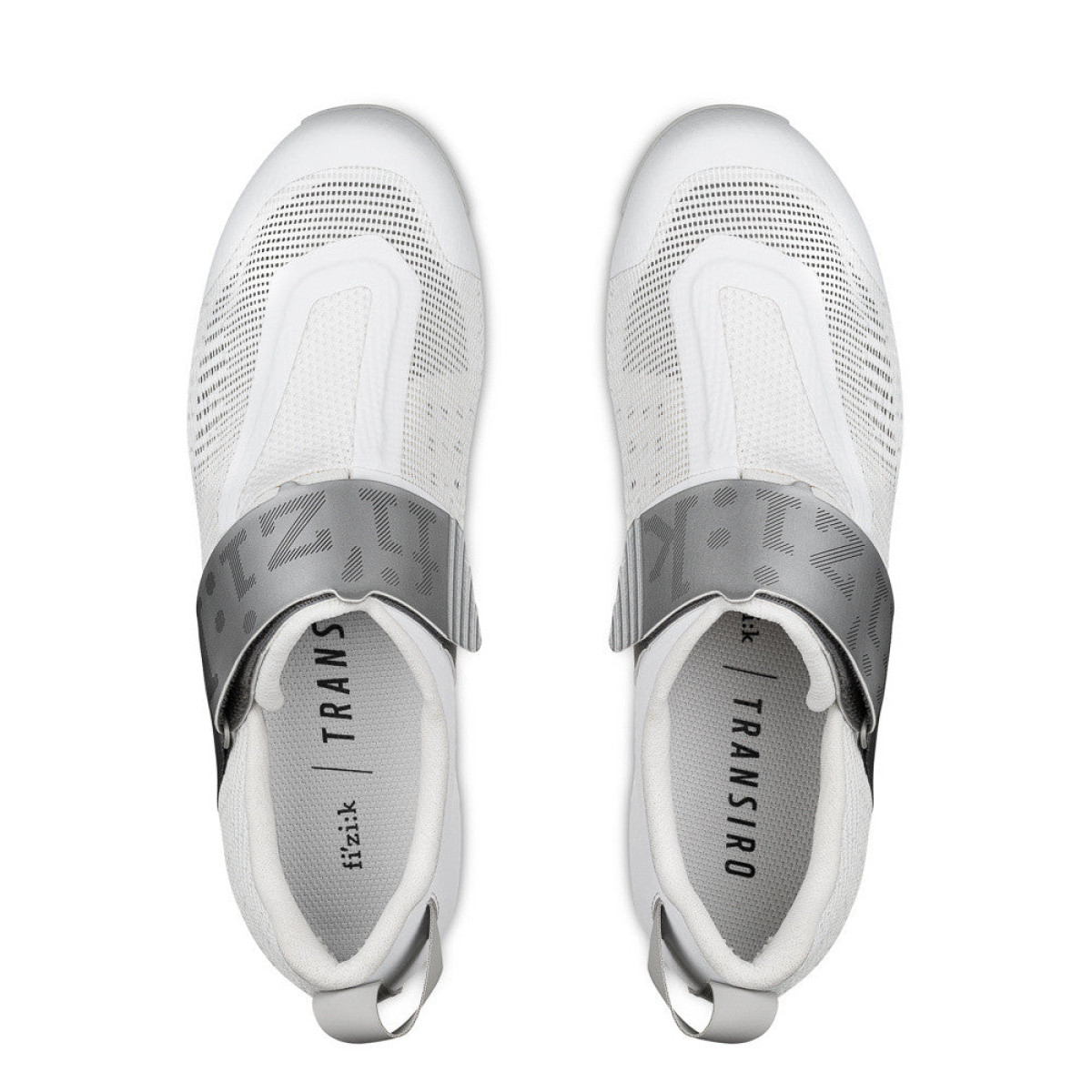 Fizik Transiro Hydra Aeroweave Carbon triatlono batai | White - Silver
