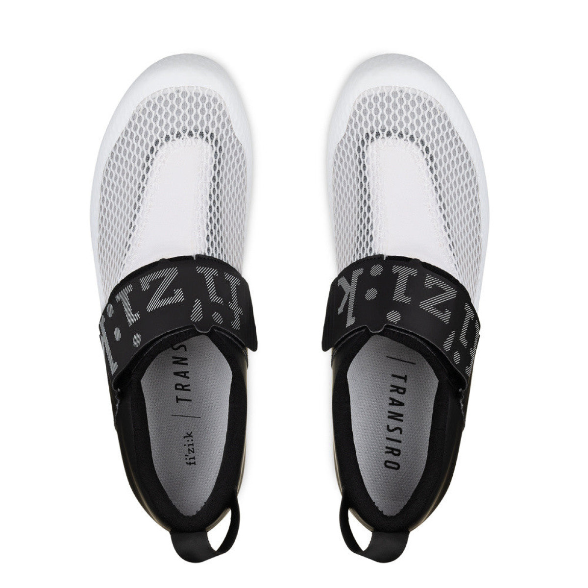 Fizik Transiro Hydra Triathlon Shoes | White - Black