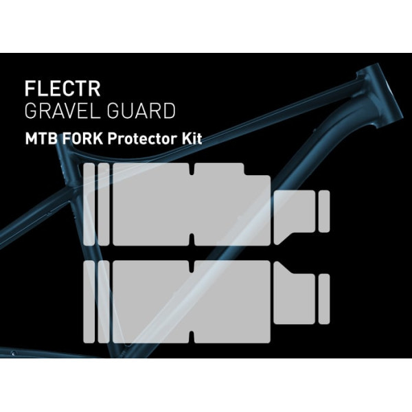 FLECTR Gravel Guard MTB Fork Protector kit