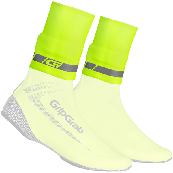 GripGrab CyclinGaiter Rainy Weather blauzdinės / Yellow Hi-Vis