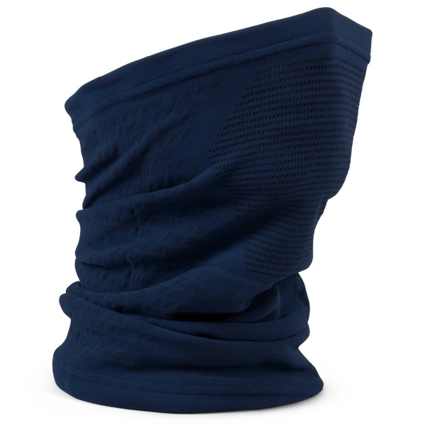 GripGrab Freedom Warp Knitted Seamless Neck Warmer | Navy Blue