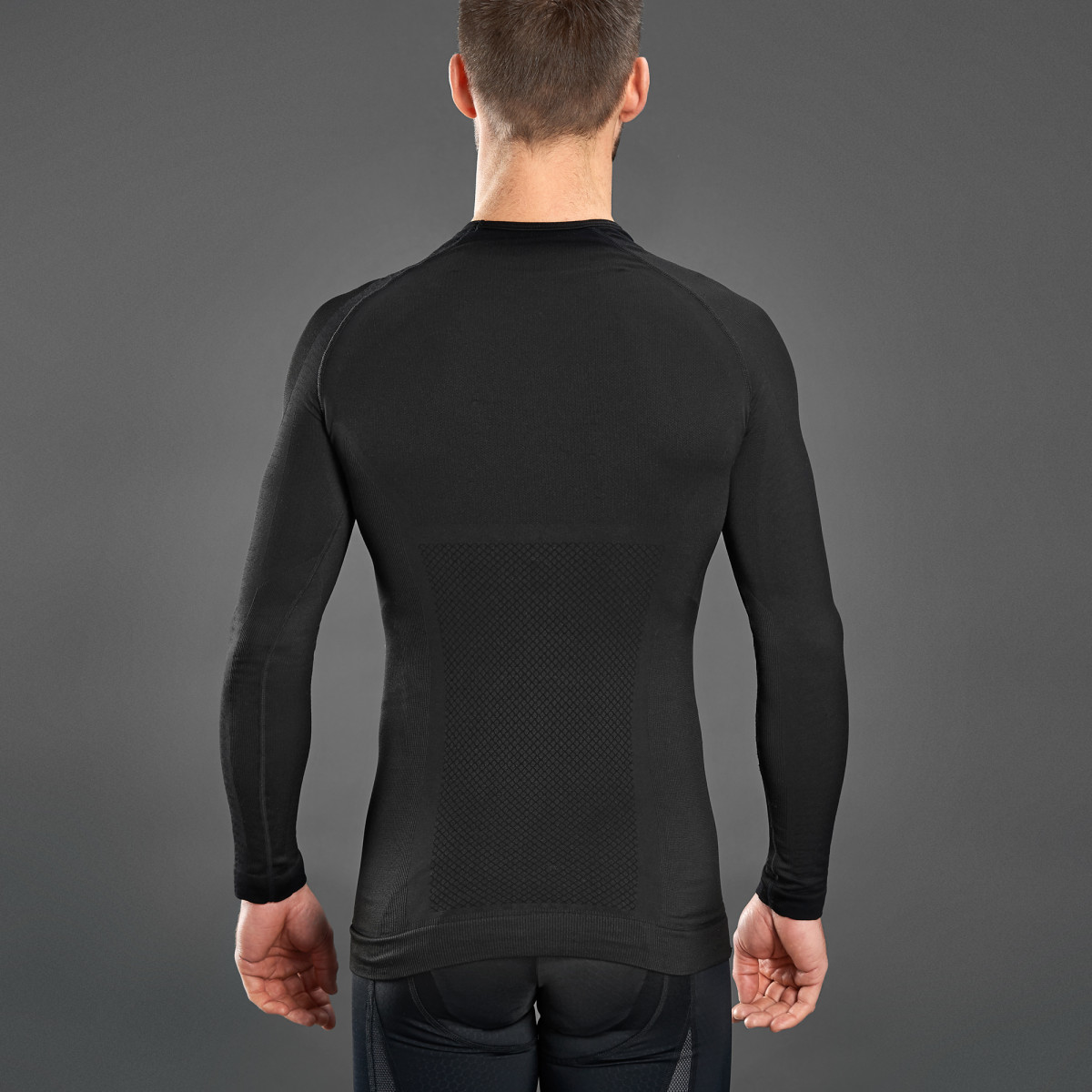 GripGrab Expert Seamless termo marškinėliai / Black