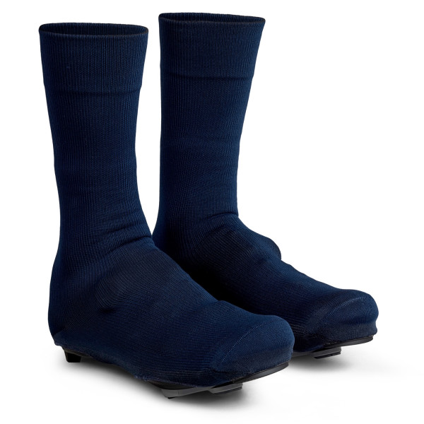 GripGrab Flandrien Waterproof Knitted Road antbačiai | Navy Blue