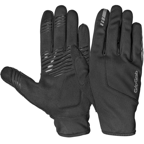 GripGrab Hurricane 2 Windproof Spring-Autumn Gloves | Black