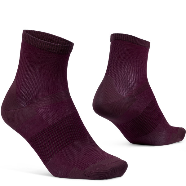 GripGrab Lightweight Airflow Short kojinės / Dark Red