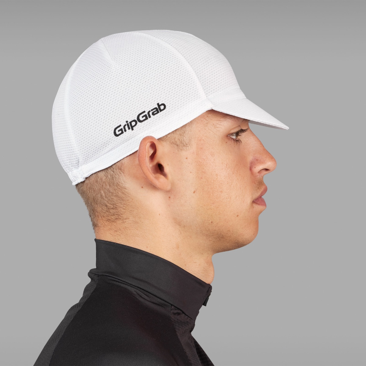 GripGrab Lightweight vasarinė kepurė | White GripGrab Lightweight vasarinė kepurė | White