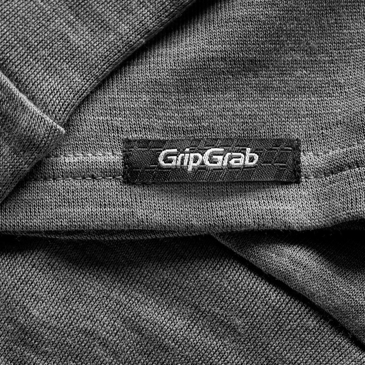 GripGrab Merino Bamboo 1/2 Zip termo marškinėliai | Grey GripGrab Merino Bamboo 1/2 Zip termo marškinėliai | Grey