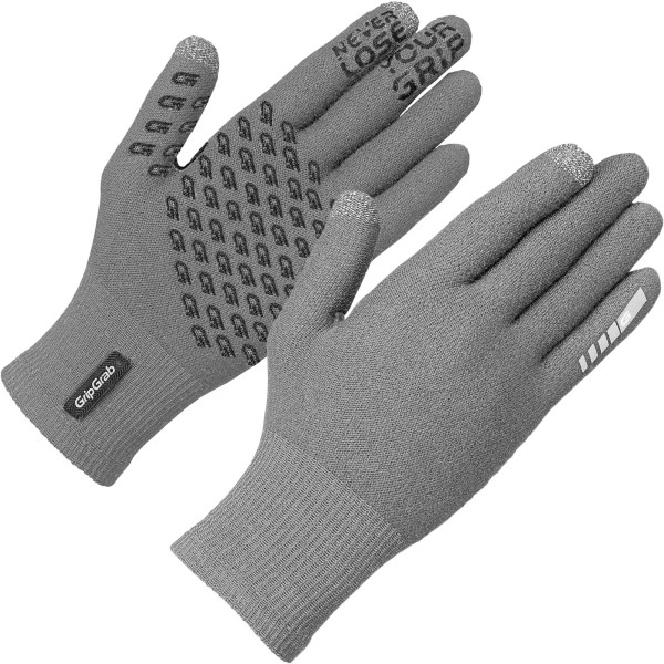 GripGrab Primavera 2 Merino Spring-Autumn Gloves | Grey