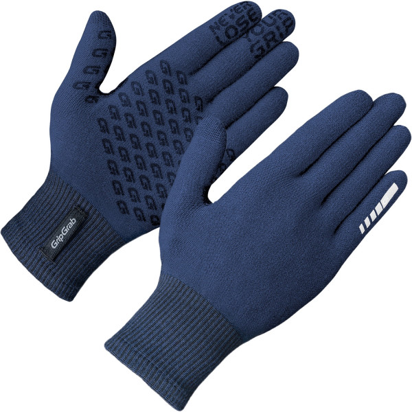 GripGrab Primavera 2 Merino Spring-Autumn Gloves | Navy Blue