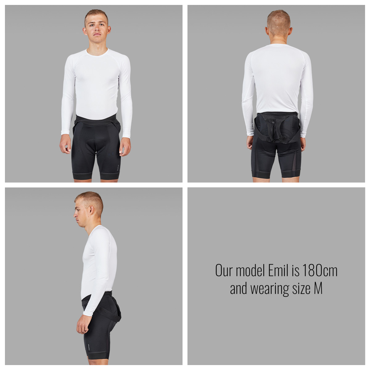 GripGrab Ride termo vyriški marškinėliai / White