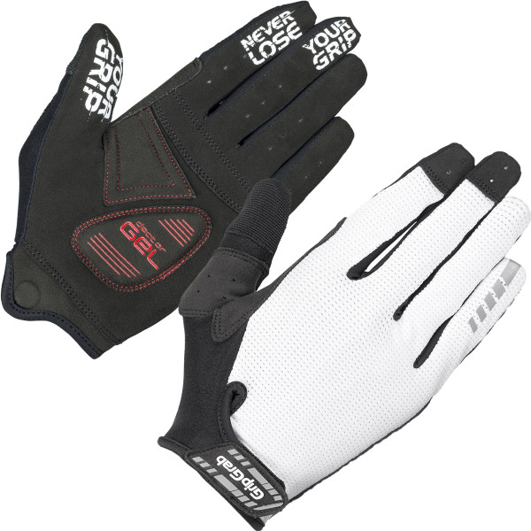 GripGrab SuperGel XC Touchscreen Gloves | White