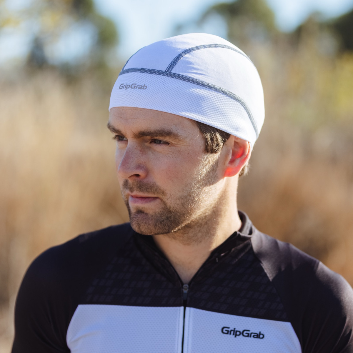GripGrab UPF 50+ Lightweight vasarinė kepurė | White GripGrab UPF 50+ Lightweight vasarinė kepurė | White