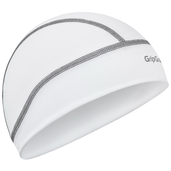 GripGrab UPF 50+ Lightweight Skull Cap | White