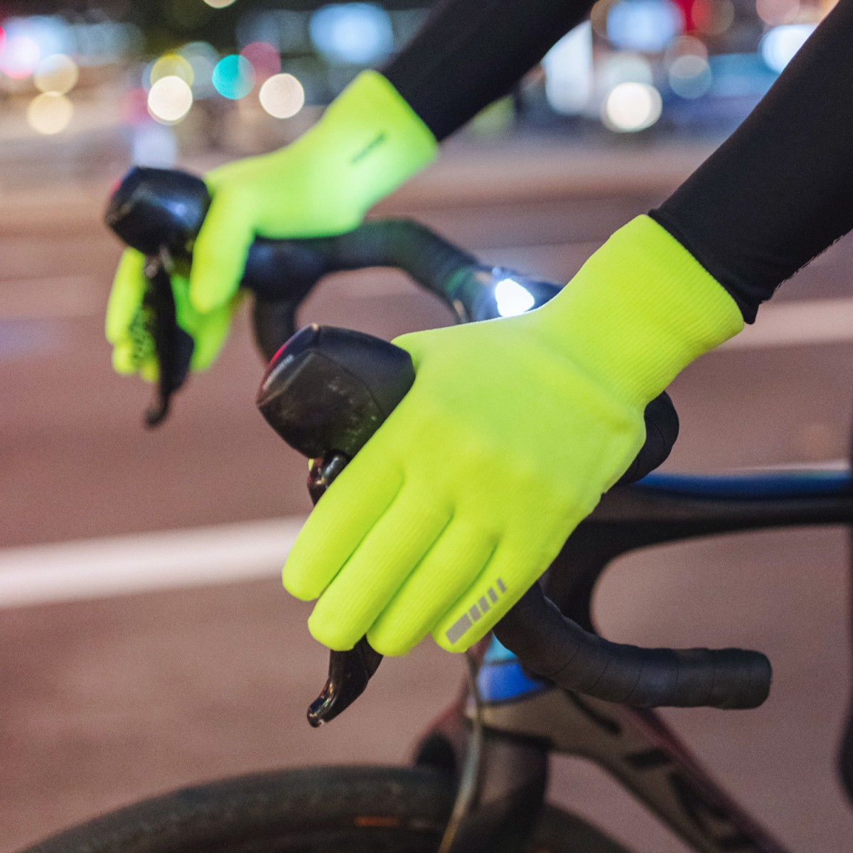 Unisex 1058 GripGrab Primavera Hi-Vis Cycling Gloves Gelb Hi-Vis 