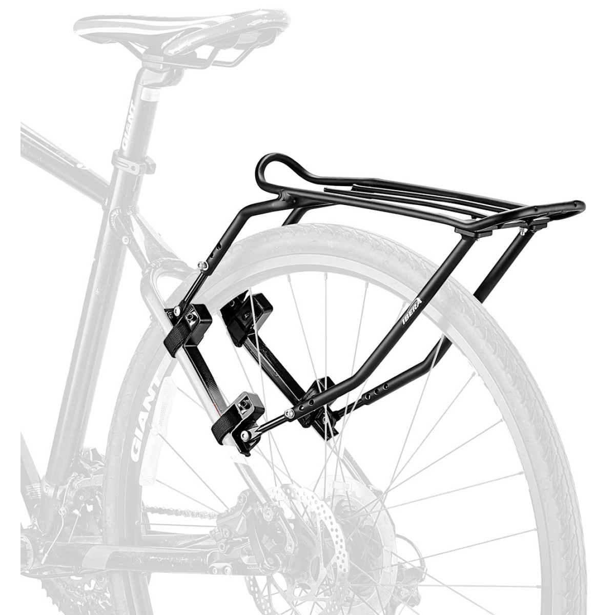 Ibera IB-RA19 PakRak StayMount 26-29" dviračio bagažinė Ibera IB-RA19 PakRak StayMount 26-29" dviračio bagažinė